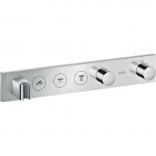 Axor 18356001 - ShowerSolutions Thermostatic Module Trim Select for 3 Functions in Chrome