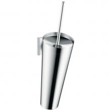 Axor 42735000 - Starck Organic Toilet Brush with Holder Wall-Mounted in Chrome