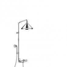 Axor 26020001 - Front Showerpipe 240 2-Jet, 2.5 GPM in Chrome