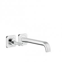Axor 36106001 - Citterio E Wall-Mounted Single-Handle Faucet Trim, 1.2 GPM in Chrome