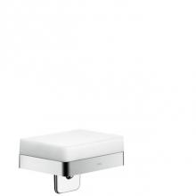 Axor 42819000 - Universal SoftSquare Soap Dispenser with Shelf in Chrome
