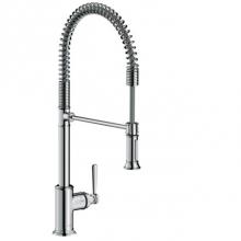 Axor 16582001 - Montreux Semi-Pro Kitchen Faucet 2-Spray, 1.75 GPM in Chrome