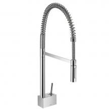 Axor 10820001 - AXOR Starck Semi-Pro Kitchen Faucet 2-Spray, 1.75 GPM in Chrome