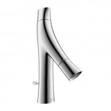 Axor 12010001 - Starck Organic 2-Handle Faucet 80 with Pop-Up Drain, 1.2 GPM in Chrome