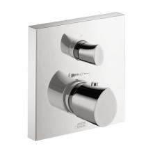 Axor 12715001 - Starck Organic Thermostatic Trim with Volume Control in Chrome