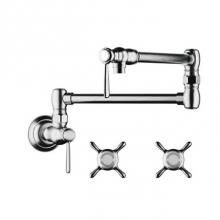 Axor 16859001 - Montreux Pot Filler, Wall-Mounted in Chrome