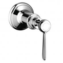 Axor 16872001 - Montreux Volume Control Trim with Lever Handle in Chrome