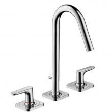 Axor 34133001 - Citterio M Widespread Faucet 160 with Pop-Up Drain, 1.2 GPM in Chrome