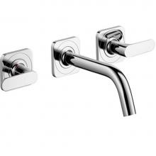 Axor 34315001 - Citterio M Wall-Mounted Widespread Faucet Trim, 1.2 GPM in Chrome