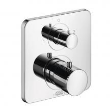 Axor 34725001 - Citterio M Thermostatic Trim with Volume Control and Diverter in Chrome