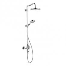 Axor 16572001 - Montreux Showerpipe 240 1-Jet, 2.0 GPM in Chrome