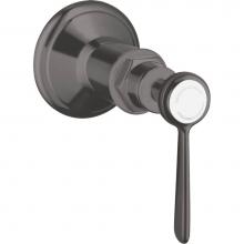 Axor 16872341 - AXOR Montreux Volume Control Trim with Lever Handle in Brushed Black Chrome