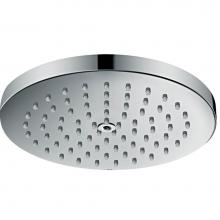 Axor 28618001 - ShowerSolutions Showerhead 180 1-Jet Powder Rain, 1.75 GPM in Chrome