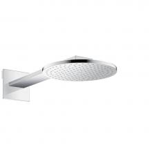 Axor 35296001 - ShowerSolutions Showerhead 250 2- Jet with Showerarm Trim, 2.5 GPM in Chrome