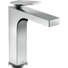 Axor 39071001 - Citterio Single-Hole Faucet 160 with Pop-Up Drain- Rhombic Cut, 1.2 GPM in Chrome