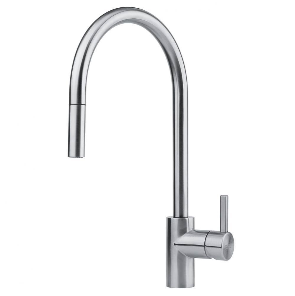 Eos Neo 17-in Single Handle Pull-Down Kitchen/Outdoor Faucet in 316 Stainless Steel, EOS-PD-316