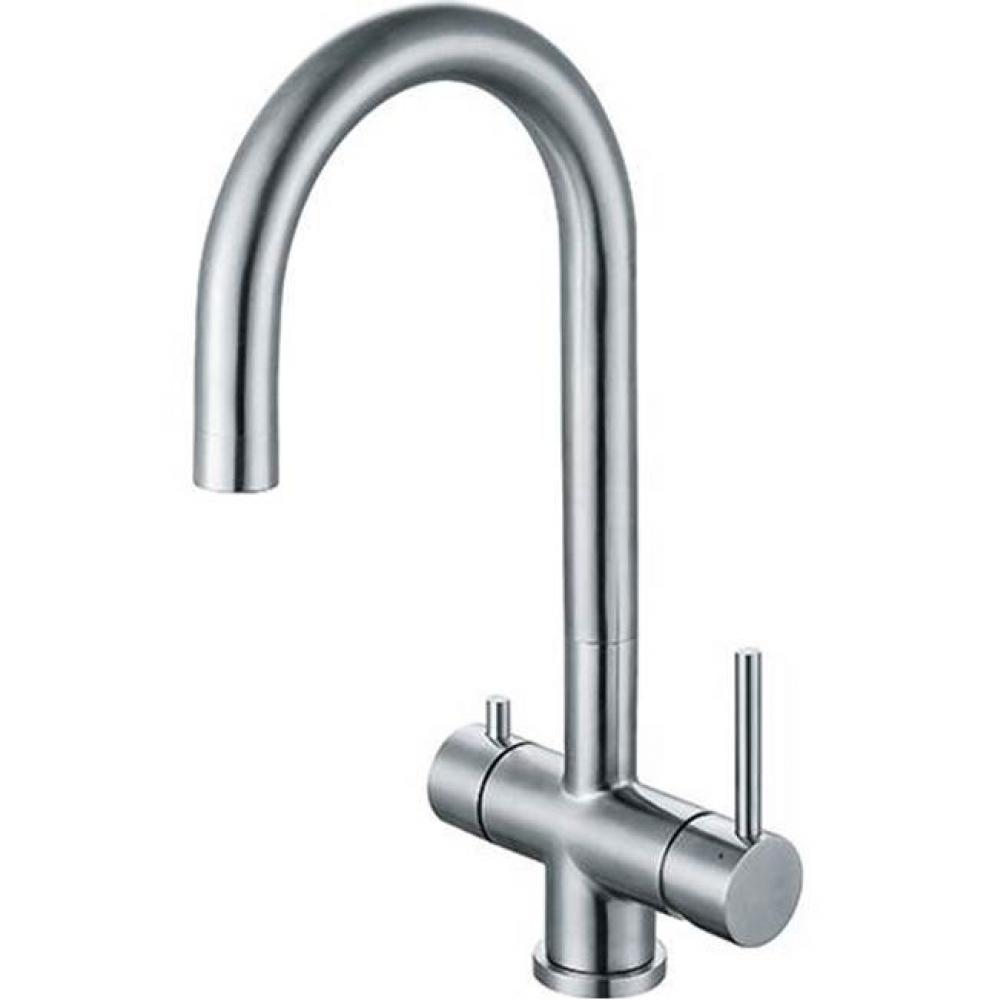 Eos Filter Faucet Steel 3-1