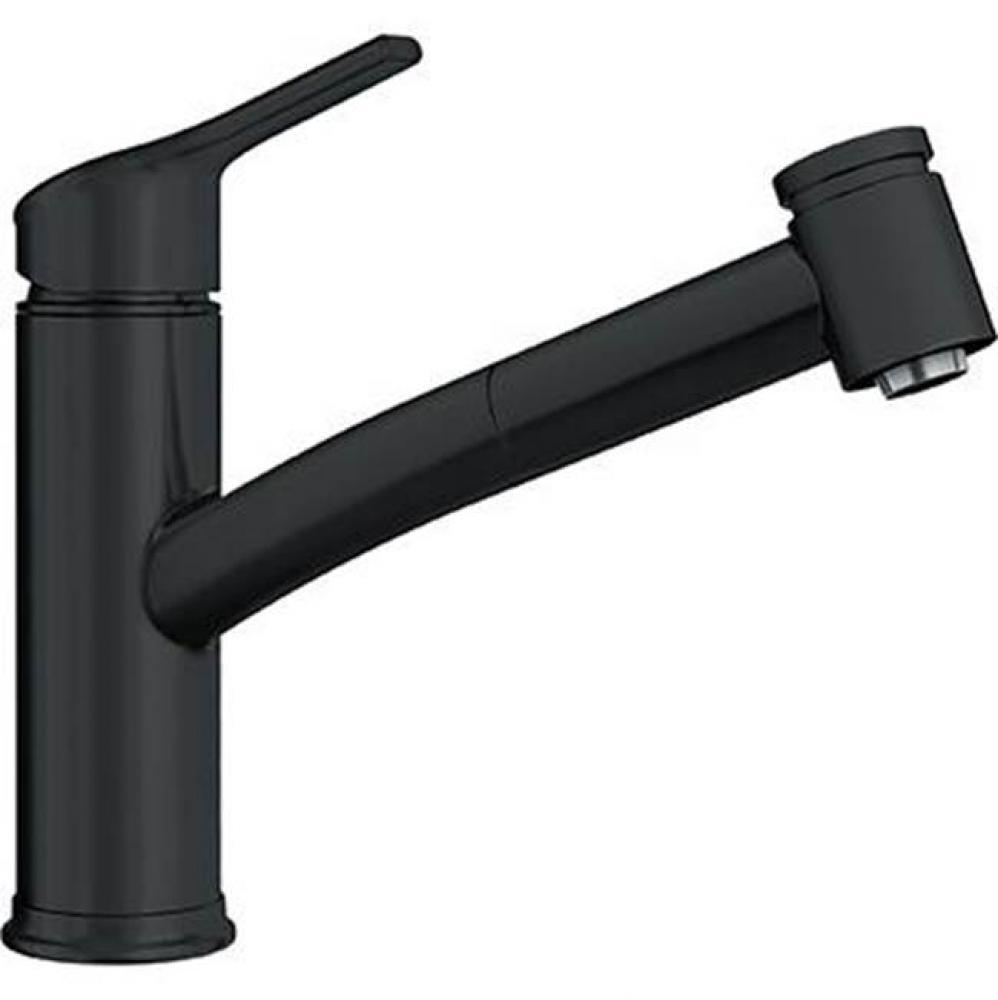 Ambient Classic Matte Black Single Hole Pull Out 2 Spray