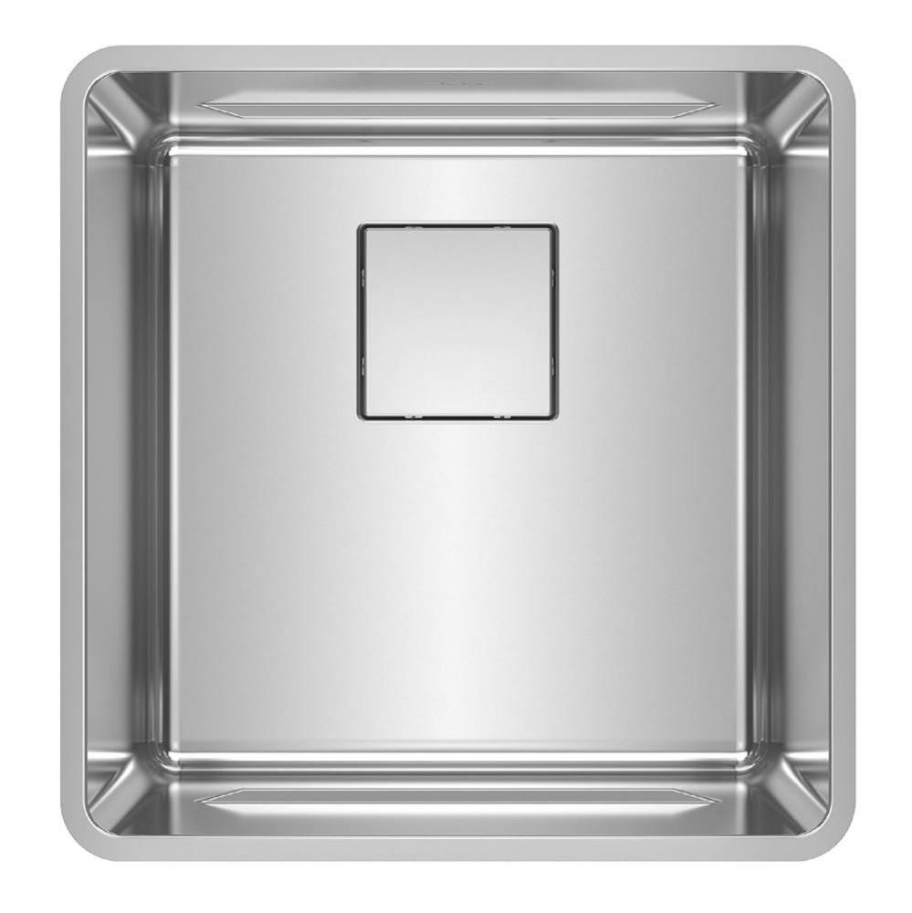 Pescara 18-in. x 18-in. 18 Gauge Stainless Steel Undermount Single Bowl Kitchen Sink - PTX110-17