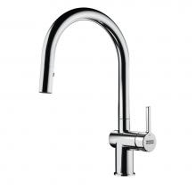 Franke ACT-PD-CHR - 15.1-inch Single Handle Pull-Down Kitchen Faucet in Polished Chrome, ACT-PD-CHR