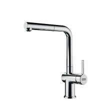 Franke ACT-PO-CHR - 12.25-inch Contemporary Single Handle Pull-Out Faucet in Polished Chrome, ACT-PO-CHR