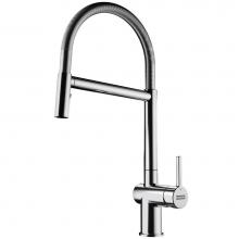 Franke ACT-SP-CHR - 16.5-in Single Handle Semi-Pro Faucet in Chrome, ACT-SP-CHR