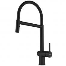 Franke ACT-SP-MBK - 16.5-in Single Handle Semi-Pro Faucet in Matte Black, ACT-SP-MBK