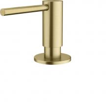 Franke ATL-SD-GLD - ATL-SD-GLD Atlas Series Single Hole Top Refill Soap Dispenser, Gold