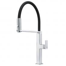 Franke CEN-SP-304 - Centinox 19.7-inch Semi-Pro Kitchen Faucet in Stainless Steel, CEN-SP-304