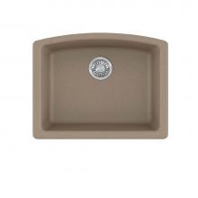Franke ELG11022OYS - Ellipse 25.0-in. x 19.6-in. Granite Undermount Single Bowl Kitchen Sink in Oyster
