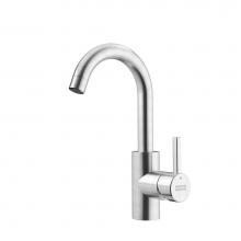 Franke EOS-BR-304 - Eos Neo 11.25-po Single Handle Swivel Spout Bar Faucet in Stainless Steel, EOS-BR-304