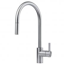 Franke EOS-PD-304 - Eos Neo 17-in Single Handle Pull-Down Kitchen Faucet in Stainless Steel, EOS-PD-304