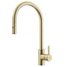 Franke EOS-PD-GLD - Eos Neo 17-in Single Handle Pull-Down Kitchen Faucet in Gold, EOS-PD-GLD