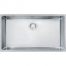 Franke CUX11030-8 - Cube 30'' Sink 8'' Deep Sgl Bowl