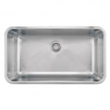 Franke GDX11031 - Grande 32.75-in. x 18.7-in. 18 Gauge Stainless Steel Undermount Single Bowl Kitchen Sink - GDX1103