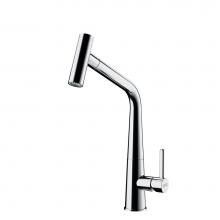 Franke ICN-PO-CHR - Icon 14-in Single Handle Pull-Out Kitchen Faucet in Polished Chrome, ICN-PO-CHR