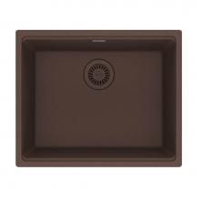 Franke MAG11020-MOC - Maris Undermount 21.7-in x 17.8-in Granite Single Bowl Kitchen Sink in Mocha