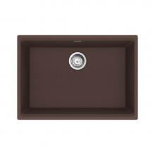 Franke MAG11025-MOC-S - Maris Undermount 27-in x 19-in Granite Single Bowl Kitchen Sink in Mocha