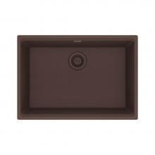 Franke MAG11025-MOC - Maris Undermount 27-in x 19-in Granite Single Bowl Kitchen Sink in Mocha