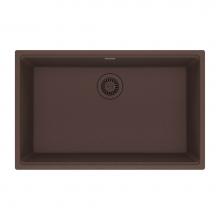 Franke MAG11028-MOC - Franke Maris Undermount 30-in x 19-in Fragranite Single Bowl Kitchen Sink in Mocha