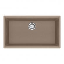 Franke MAG11029-OYS-S - Maris Undermount 31-in x 17.81-in Granite Single Bowl Kitchen Sink in Oyster