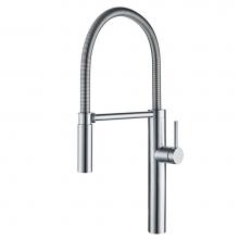 Franke PES-SPX-304 - Pescara 22-inch Single Handle Semi-Pro Kitchen Faucet with Magnetic Sprayer Dock in Stainless Stee