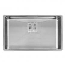 Franke PKX11028 - Peak 29-in. x 18-in. 16 Gauge Stainless Steel Undermount Single Bowl Kitchen Sink - PKX11028