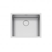 Franke PS2X110-21 - Professional 2.0 23.5-in. x 19.5-in. 16 Gauge Stainless Steel Undermount Single Bowl Kitchen Sink
