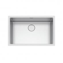 Franke PS2X110-27 - Professional 2.0 29.5-in. x 19.5-in. 16 Gauge Stainless Steel Undermount Single Bowl Kitchen Sink