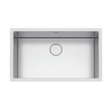 Franke PS2X110-30 - Professional 2.0 32.5-in. x 19.5-in. 16 Gauge Stainless Steel Undermount Single Bowl Kitchen Sink