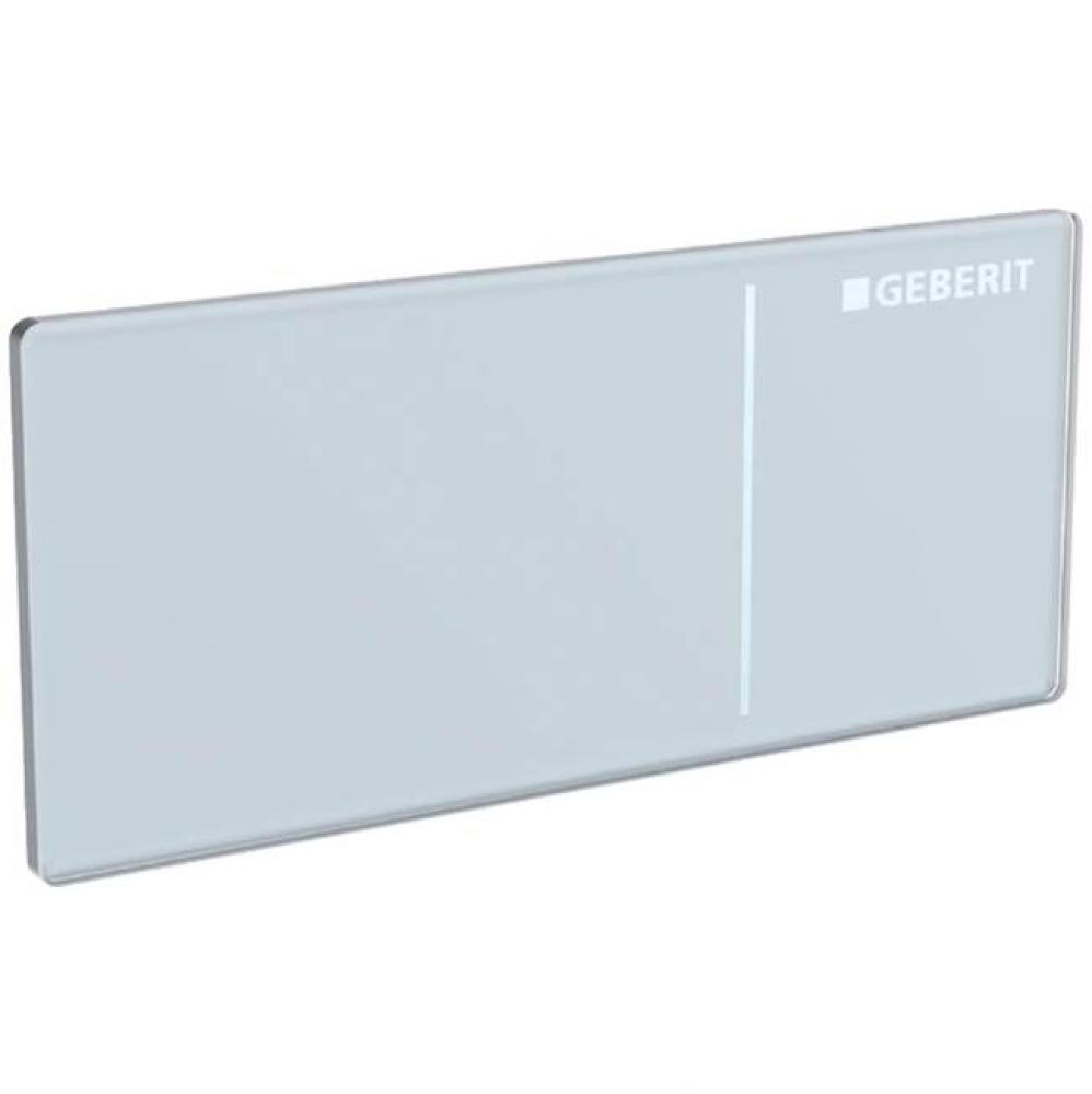 Geberit remote flush actuation type 70 for dual flush, for Omega concealed cistern: umber glass