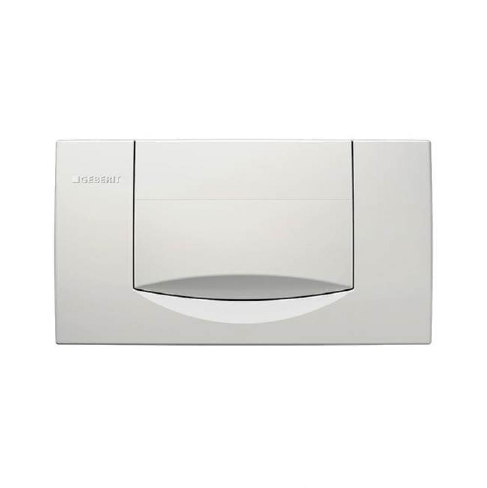 Geberit actuator plate 200F for stop-and-go flush: white alpine