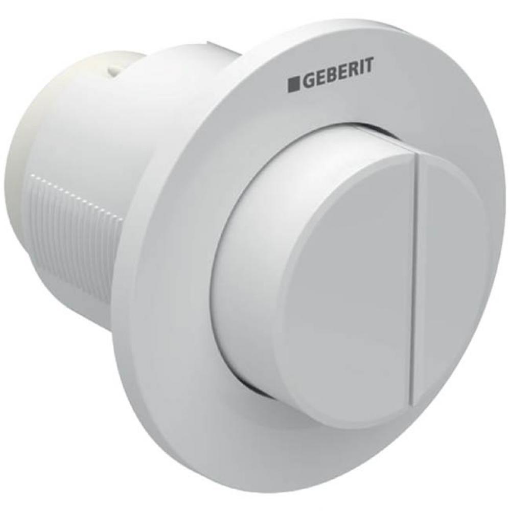 Geberit remote flush actuation type 01, pneumatic, for dual flush, concealed actuator, protruding: