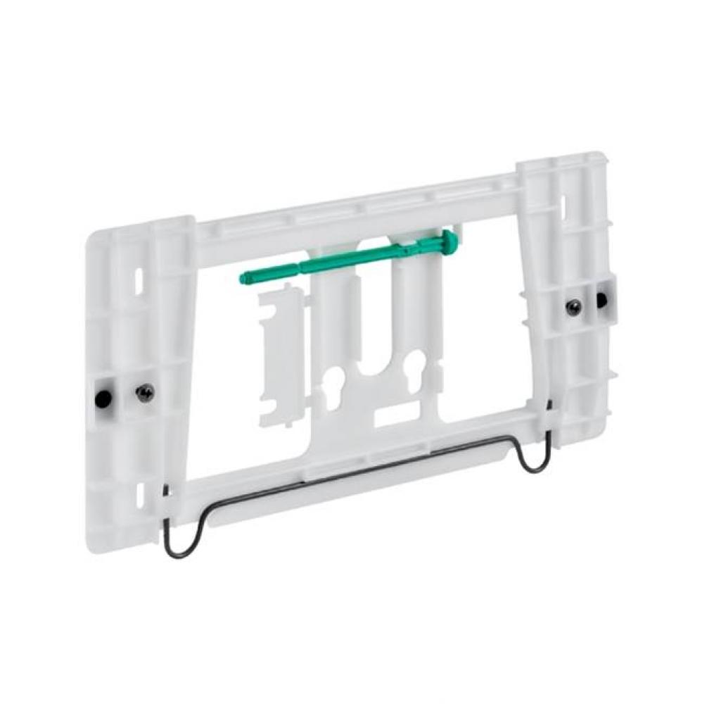 Mounting frame for Geberit actuator plate Twinline